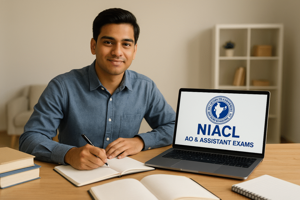 NIACL aspirant preparing for Administrative Officer exam.