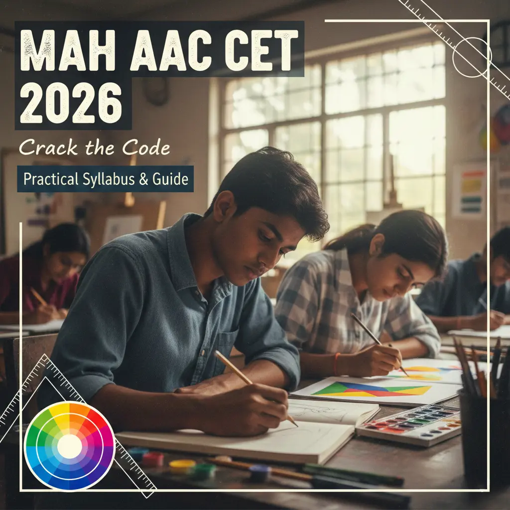 MAH AAC CET 2026 syllabus and exam pattern for applied arts and craft entrance exam